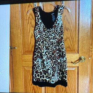 Nice leopard dress from Bebe